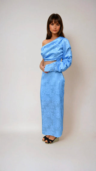 DRAMA QUEEN DRESS SKY BLUE